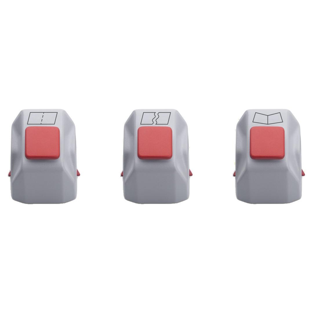 Kit créatif avec trois têtes de coupe DAHLE — Détails
