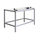Table support Q270/TAV NEOLT - Table NEOLT Q270/TAV pour coupeuse Easy Cut 110, avec le rail posé sur le plateau