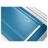 Coupeuse manuelle grand format 556 (Génération 3) DAHLE — Dispositif en équerre