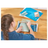 Rogneuse papier A4 à lame rotative 507 DAHLE — Mise en situation 1