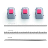 Kit créatif avec trois têtes de coupe DAHLE — Détails coupe
