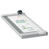 Rogneuse papier A4 à lame rotative Precision Home A4 LEITZ — En action