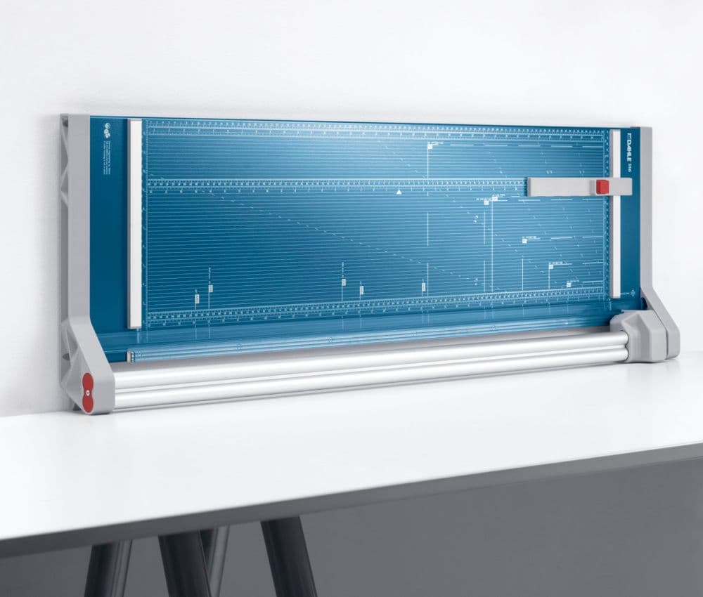 Rangement vertical de la Coupeuse de plans grand format A1 556 (Génération 3) DAHLE.
