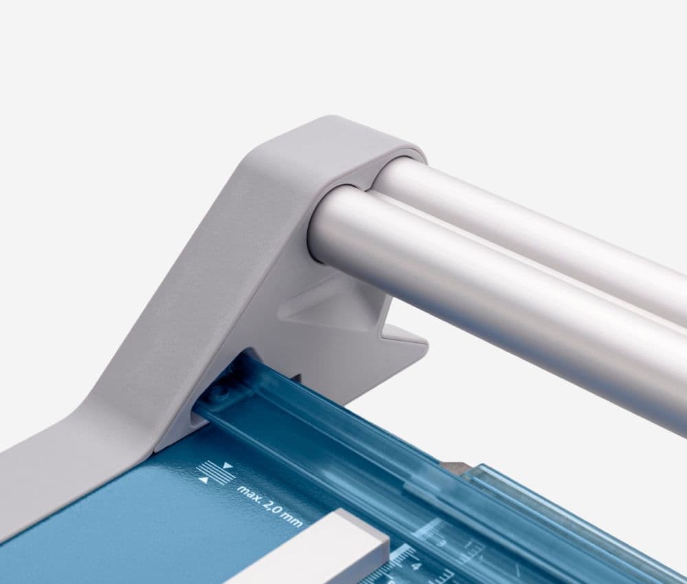 Double tige de guidage de la Rogneuse papier A3 à lame rotative 552 (Génération 3) DAHLE.