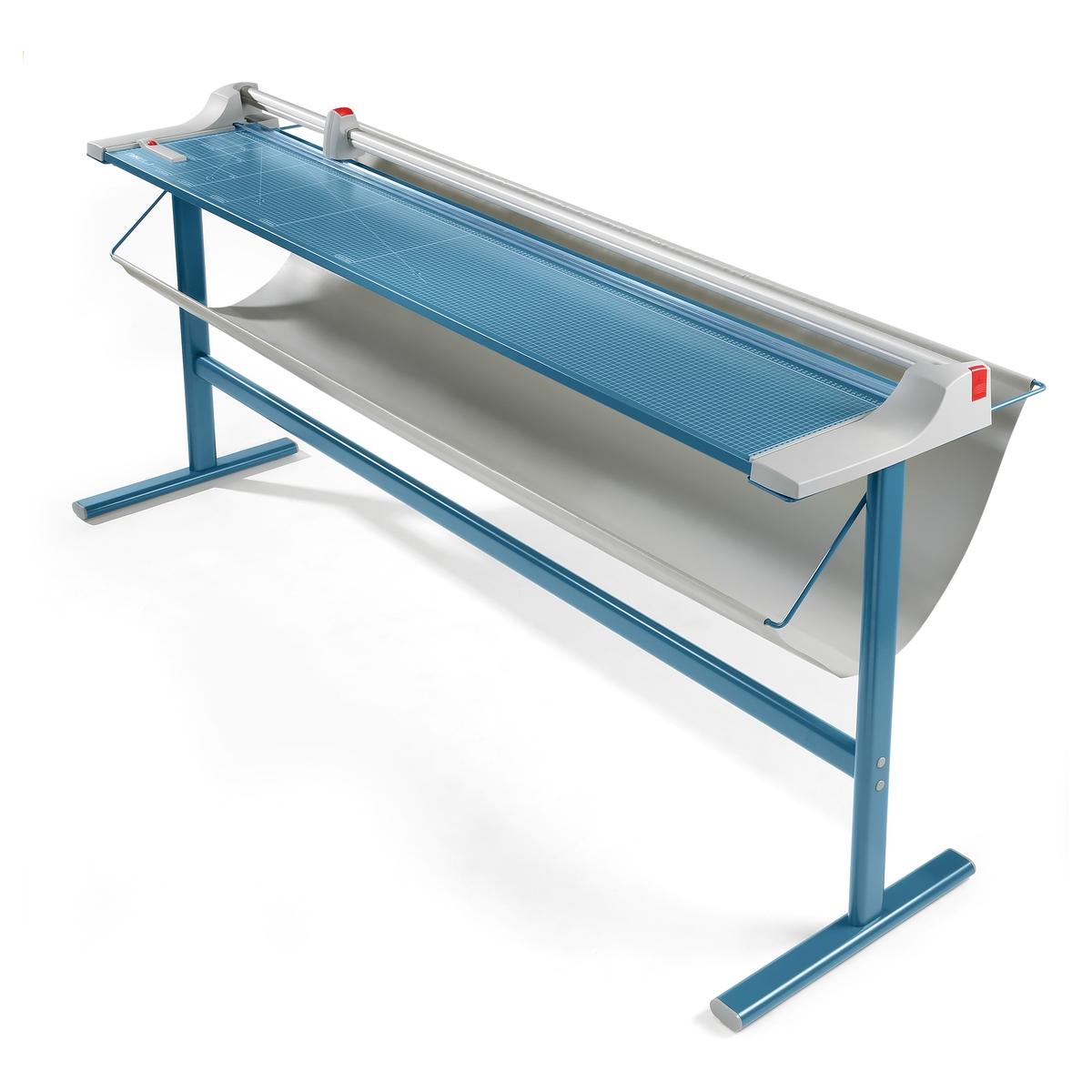 Coupeuse manuelle grand format 472 avec pieds support DAHLE — Longueur de coupe 1830 mm - Format A0+ - Hauteur de coupe 1 mm - Coupe jusqu'à 10 feuilles