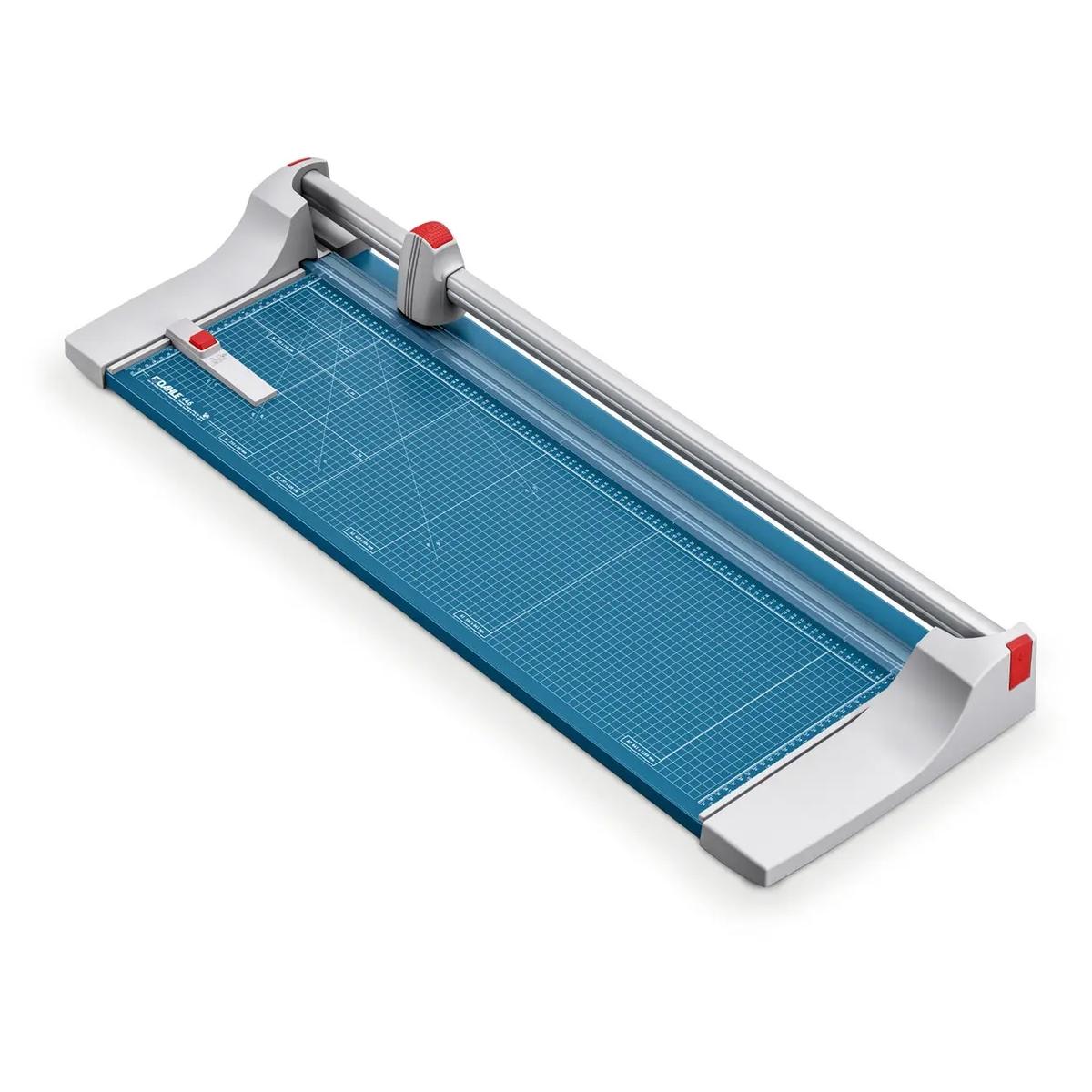 Coupeuse manuelle grand format 446 DAHLE — Longueur de coupe 920 mm - Format A1 - Hauteur de coupe 2.5 mm - Coupe jusqu'à 25 feuilles